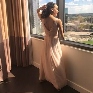David’s Bridal Petite Beaded Dress